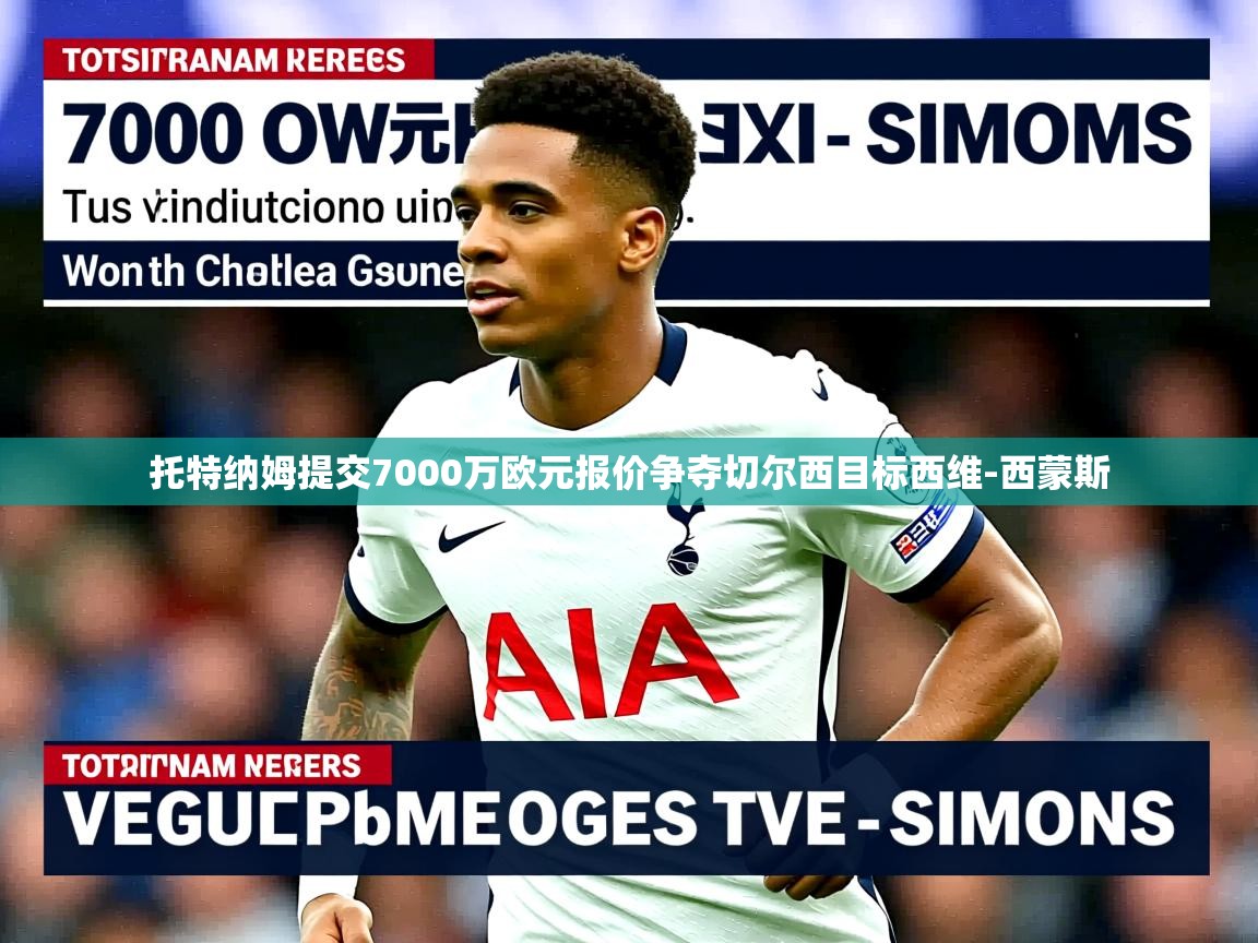 托特纳姆提交7000万欧元报价争夺切尔西目标西维-西蒙斯 托特纳姆提交7000万欧元报价争夺切尔西目标西维-西蒙斯